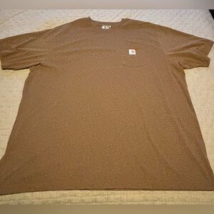 NWOT Carhartt Brown Pocket Tee Size 3XL